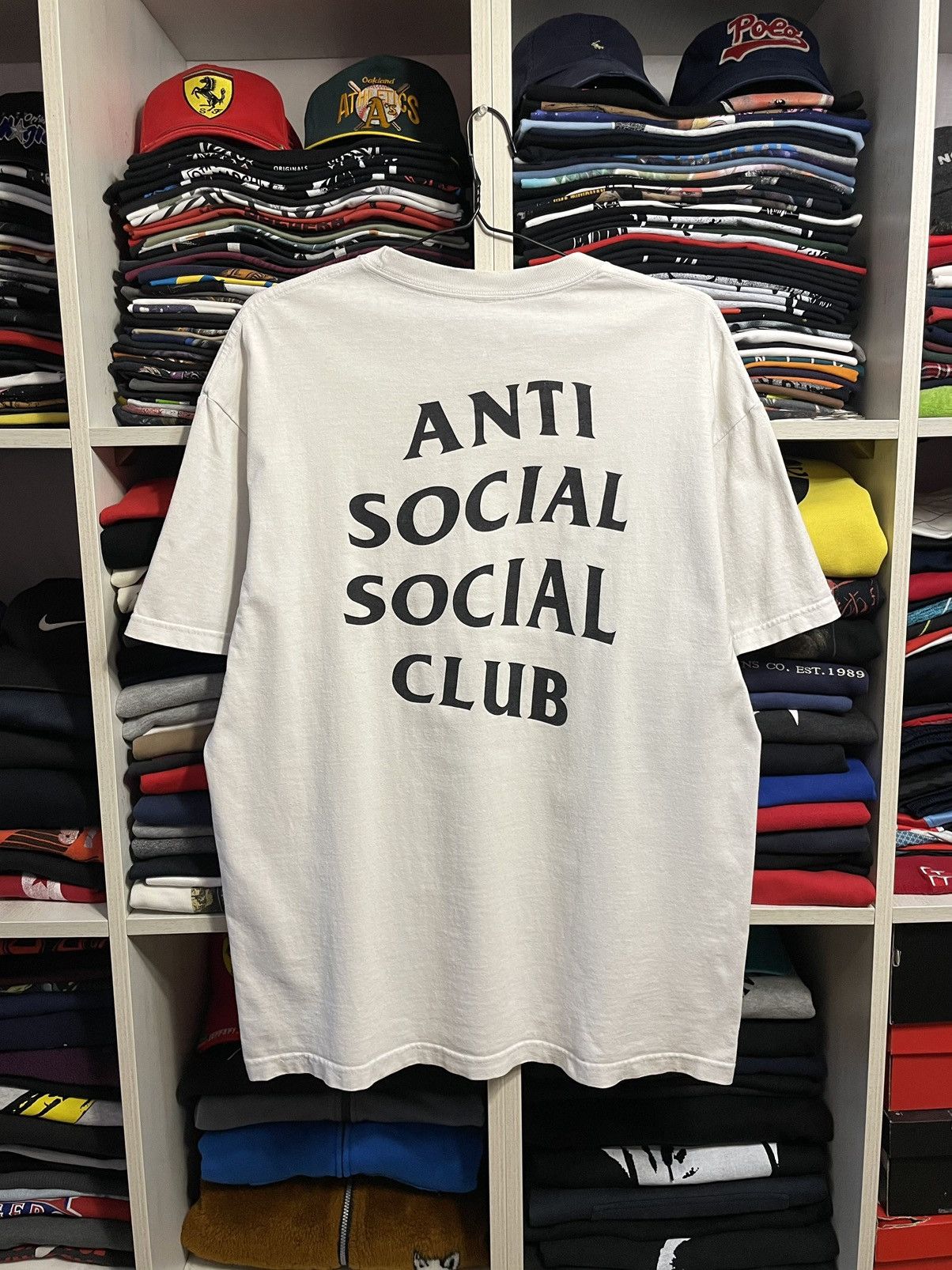 Anti Social Social Club Anti Social Social Club White ASSC Logo T-Shirt Size US XL / EU 56 / 4 - 17 Thumbnail