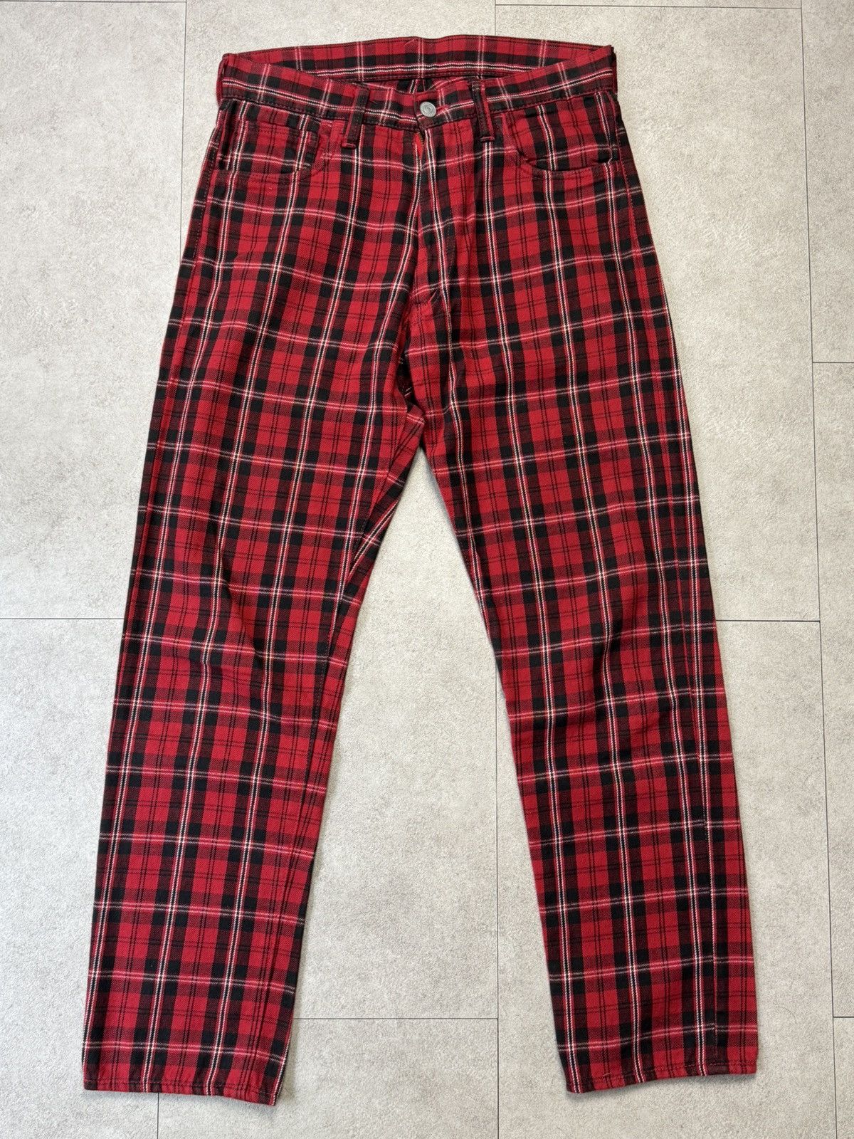 Evisu Evisu Plaid Pants Size US 30 / EU 46 - 2 Thumbnail