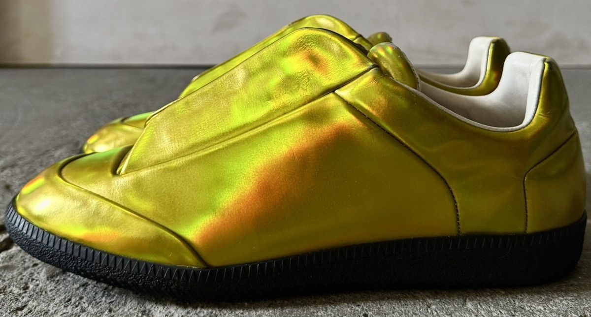 Maison Margiela Maison Margiela - Future - Metallic Low Top Sneaker Size US 8 / EU 41 - 6 Thumbnail
