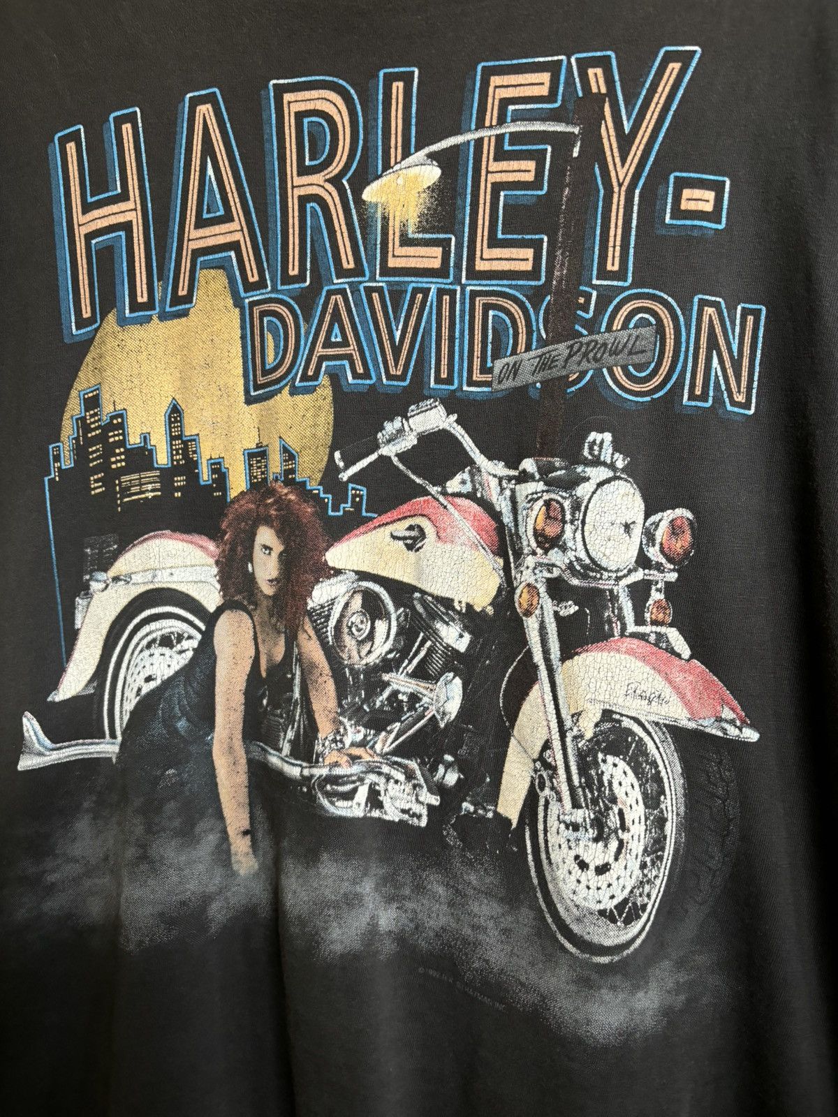 Harley Davidson × Vintage Harley Davidson Vintage 92 Jamestown New York Size US L / EU 52-54 / 3 - 10 Thumbnail