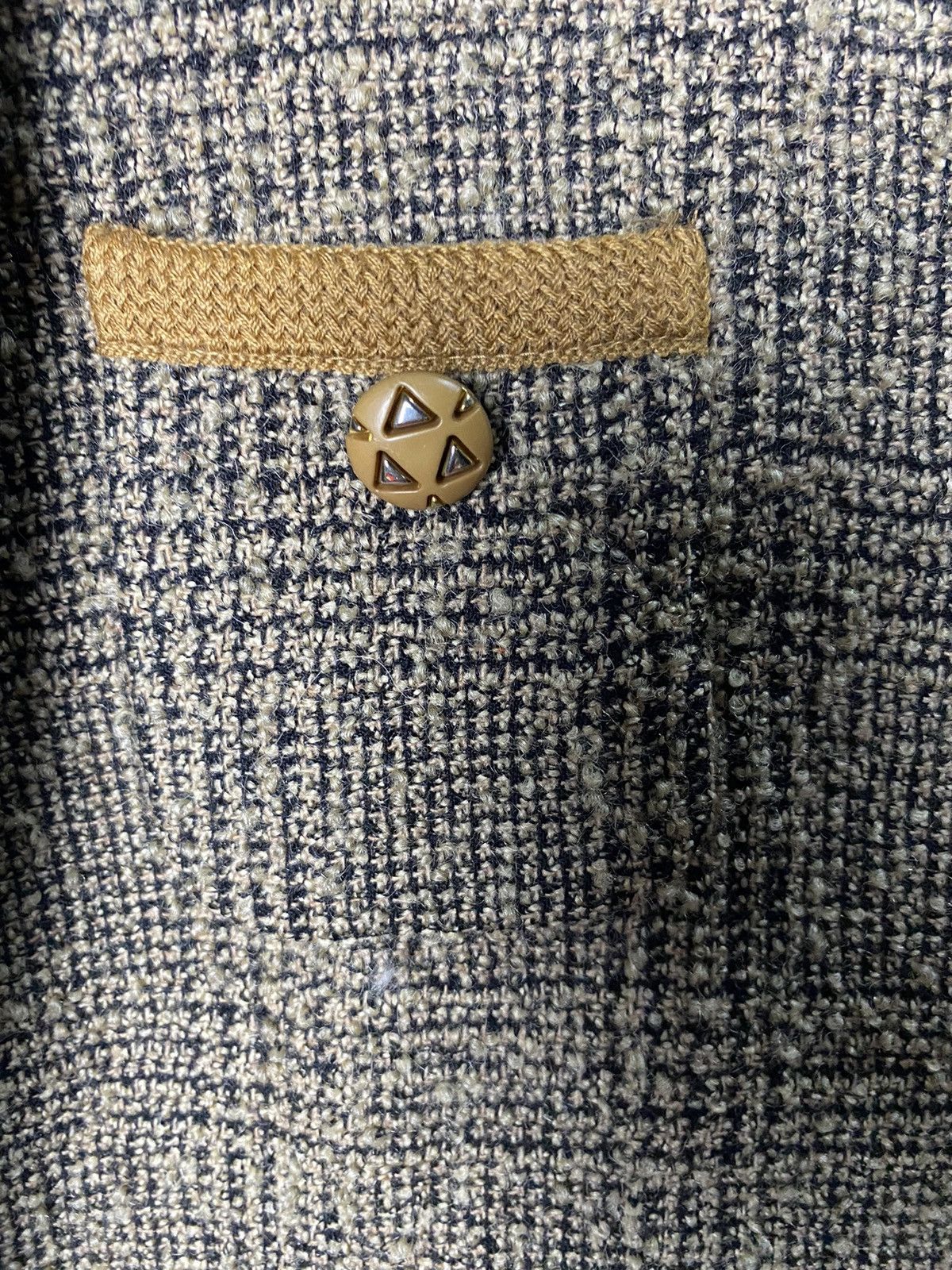 Handmade Vintage Handmande Cashmare & Wool Button Jacket Size US M / EU 48-50 / 2 - 5 Thumbnail
