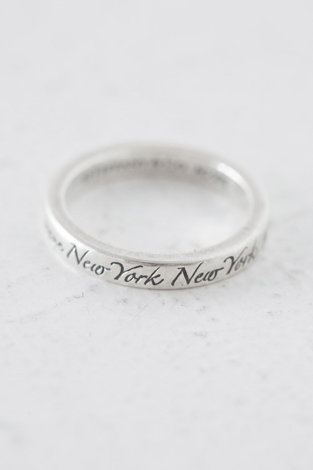 Tiffany & Co. Tiffany& Co New York 10022 ring US 4.75 Size ONE SIZE - 4 Thumbnail