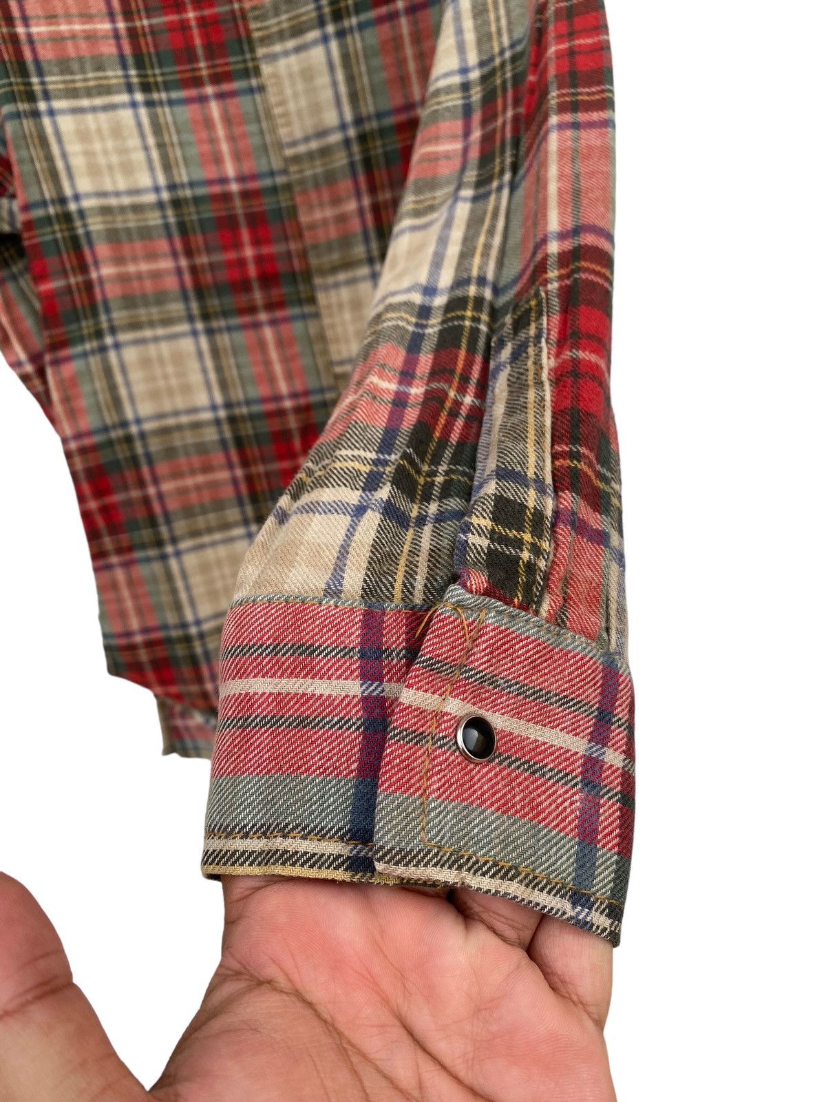 April 77 Vintage April 77 Checkered Western Flannel Shirt Size US S / EU 44-46 / 1 - 4 Thumbnail