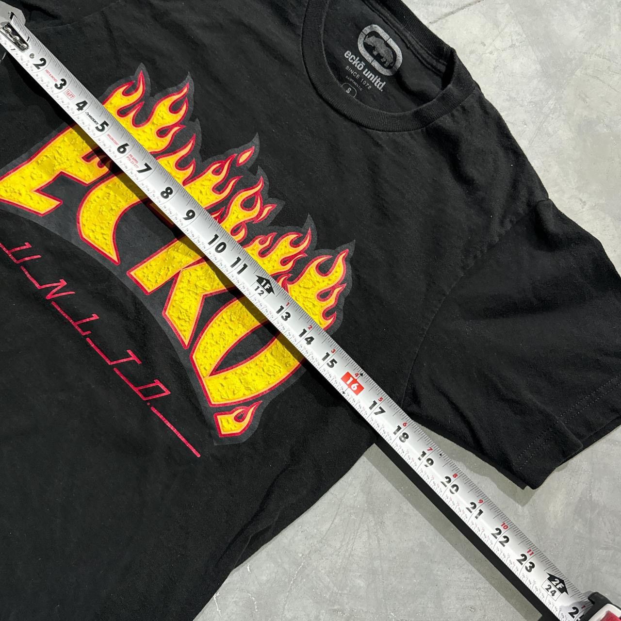 Ecko Unltd. 2000s Ecko Flame T Shirt Size US S / EU 44-46 / 1 - 4 Thumbnail