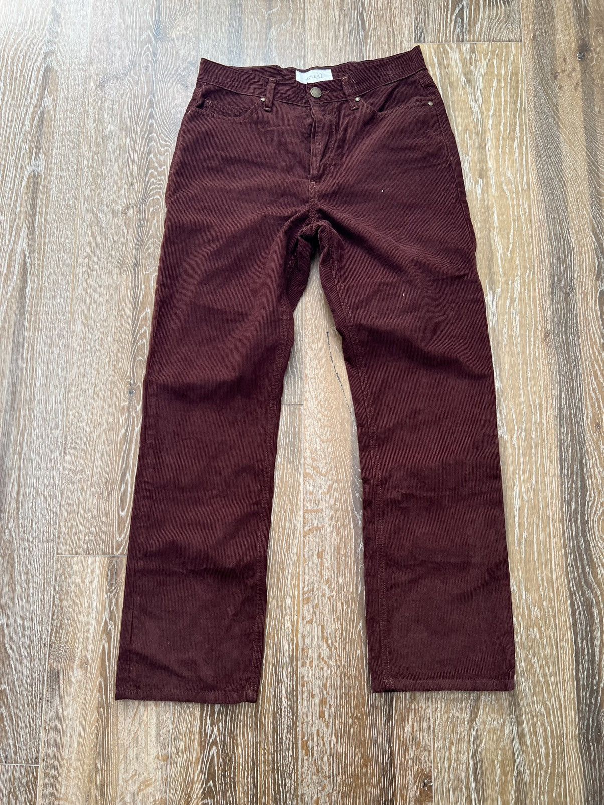 THE GREAT The Great the wayne jean corduroy pants Size 27" / US 4 / IT 40 - 1 Thumbnail