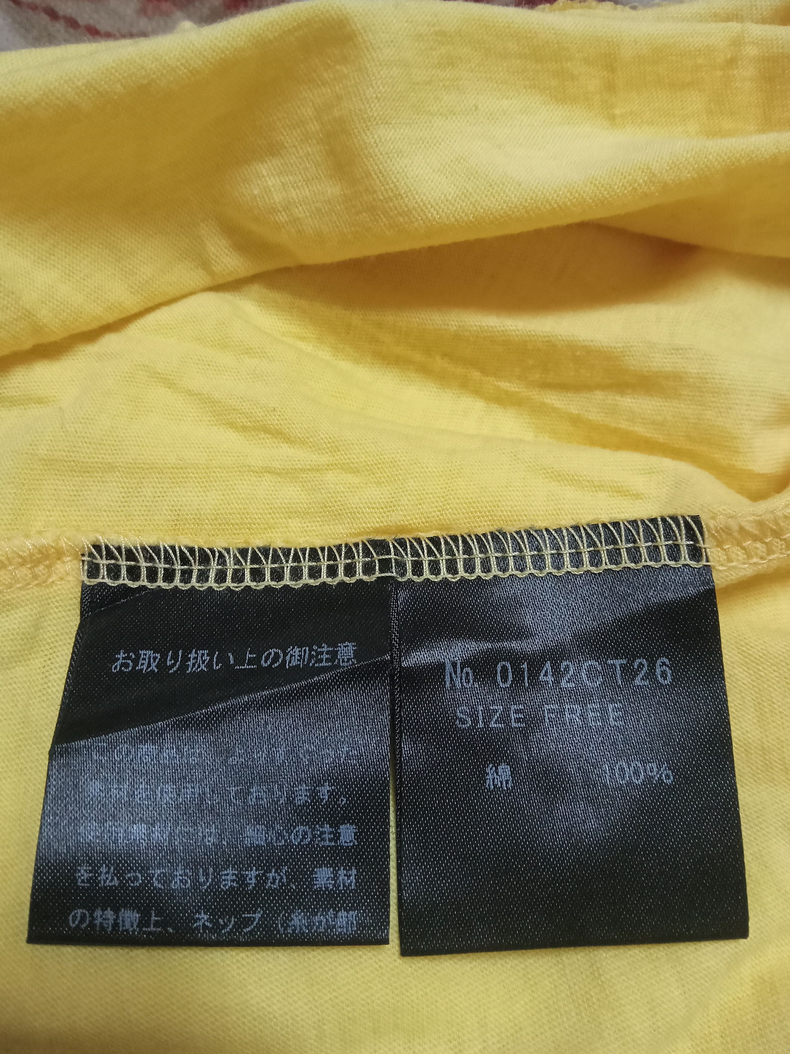 Hysteric Glamour Hysteric Glamour Rare Design T Shirt - Free Size Size ONE SIZE - 4 Thumbnail