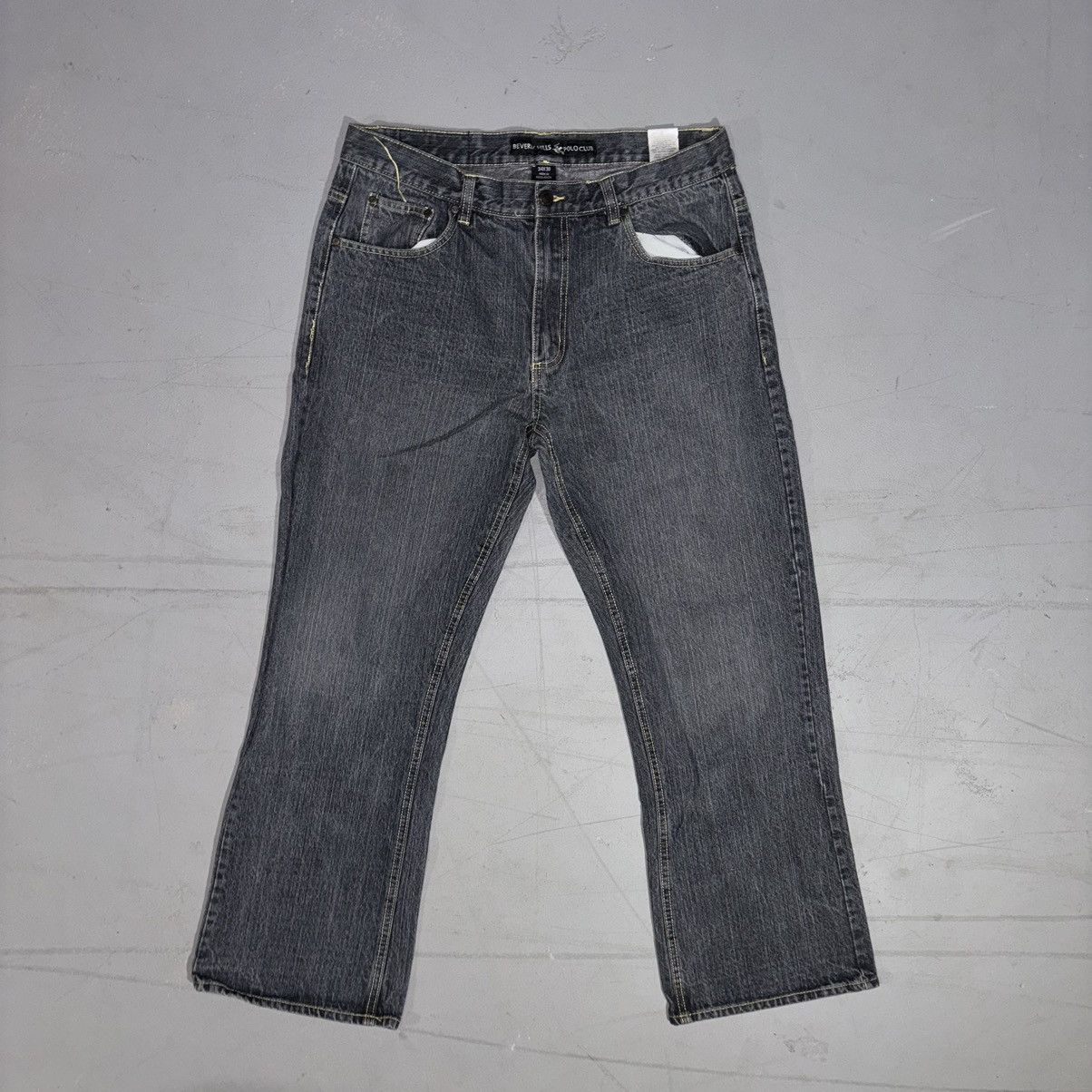 JNCO × Southpole Southpole Style Jeans Baggy Loose Skater Black (32x30) Size US 32 / EU 48 - 4 Thumbnail