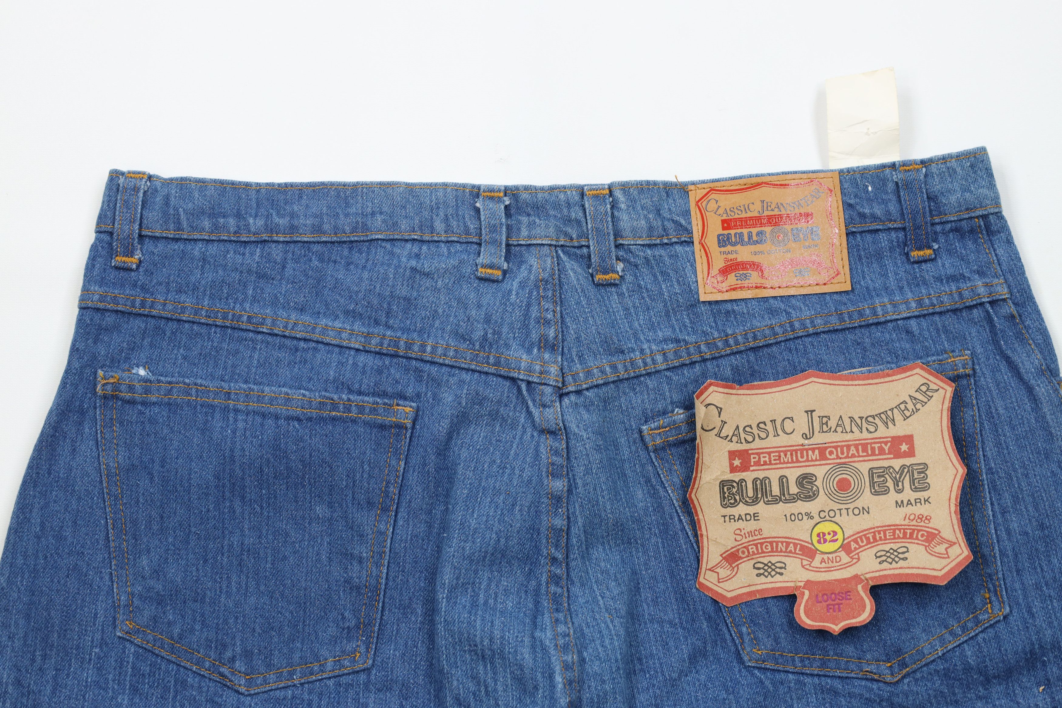 Vintage Deadstock Vintage 90s Streetwear Denim Jean Shorts Jorts Size US 40 / EU 56 - 11 Thumbnail