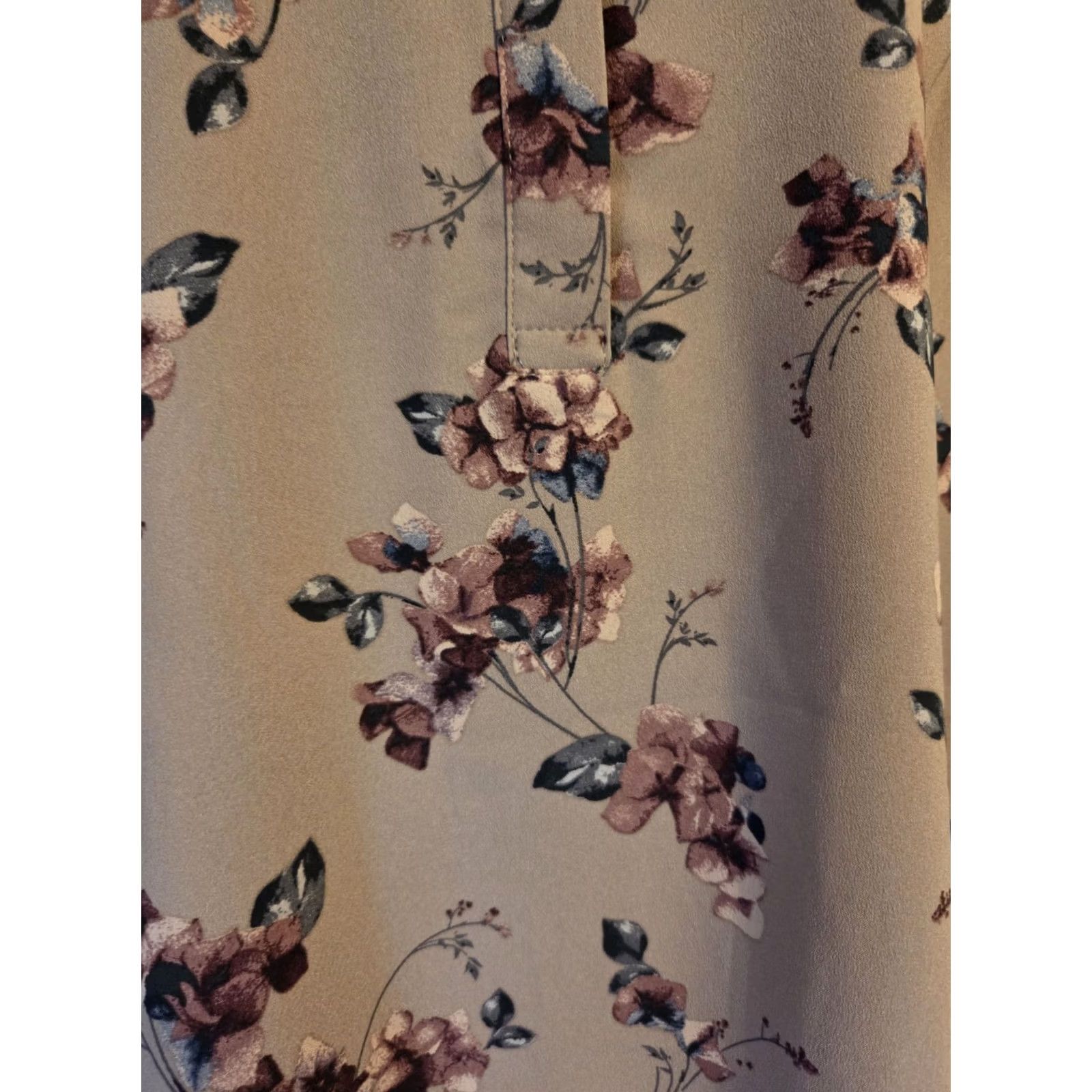 Vintage Hilary Radley Women's Floral Pink Blouse Top Long Sleeve Size Medium Size M / US 6-8 / IT 42-44 - 3 Thumbnail