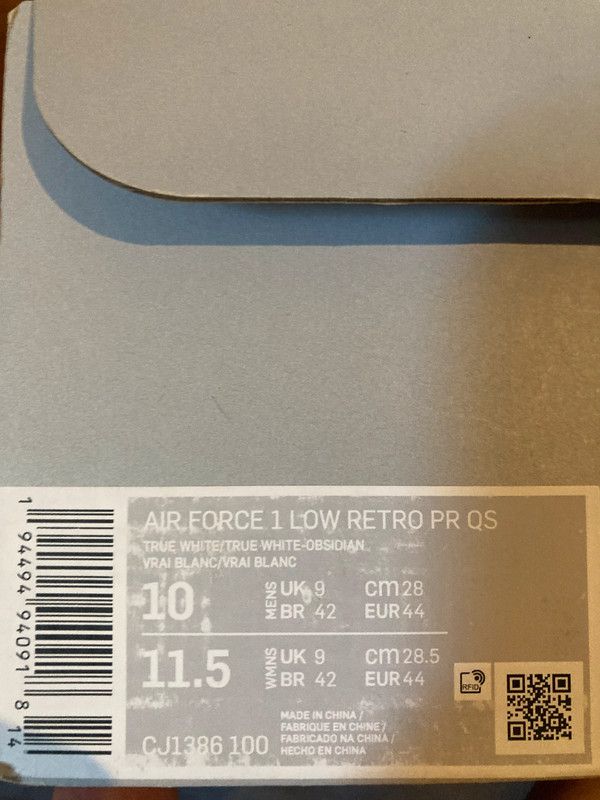 Nike Nike Air Force One AF1 - Puerto Rico - UK 9 RARE Size US 10 / EU 43 - 7 Thumbnail