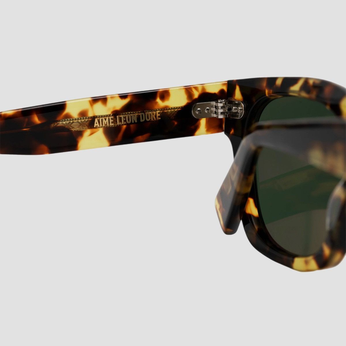 Aime Leon Dore Aime Leon Dore Gallo Sunglasses Tortoise Shell Size ONE SIZE - 4 Thumbnail