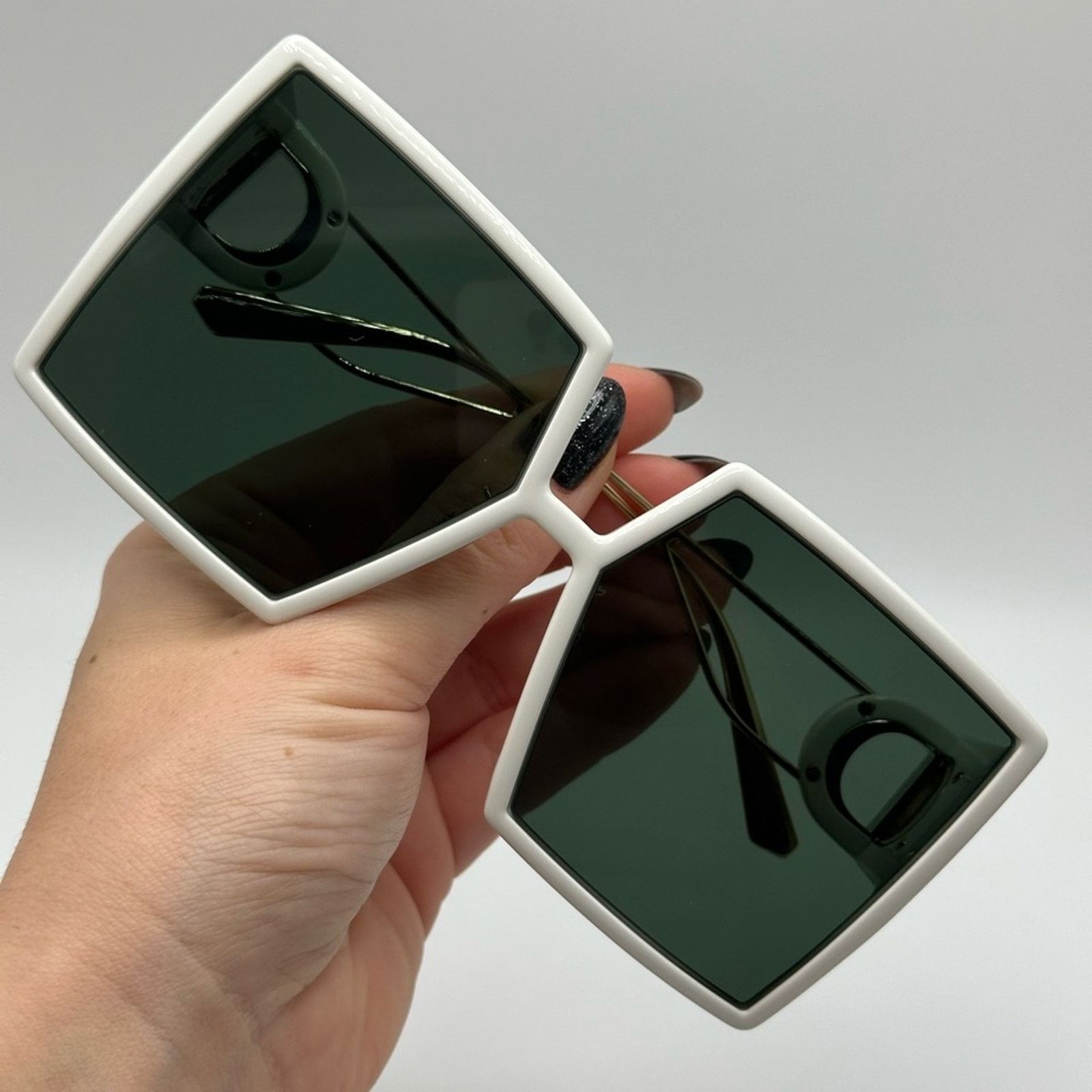Dior NEW Dior Sunglasses 30Montaigne SU 97C0 Ivory Grey Women Size ONE SIZE - 7 Thumbnail