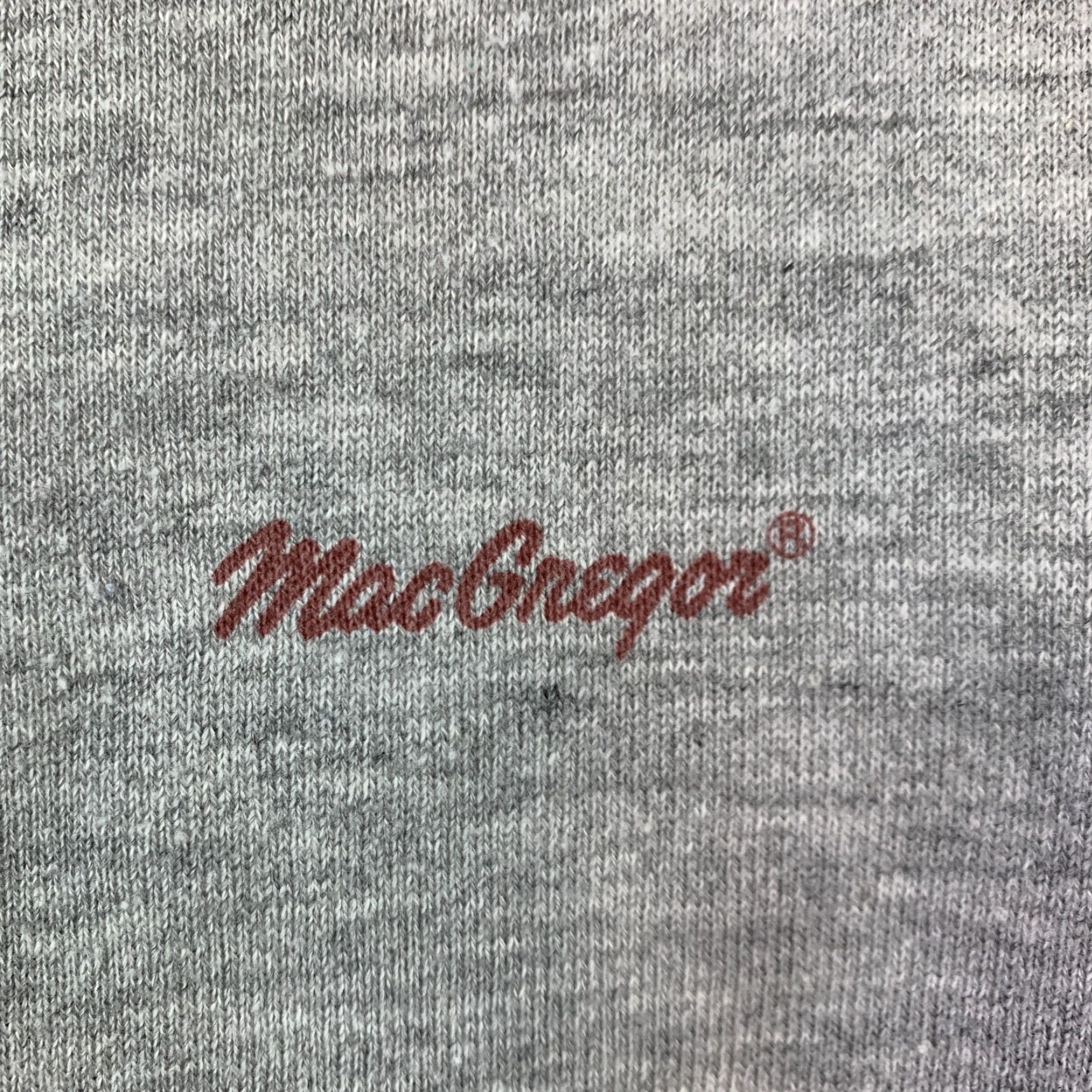 McGregor VINTAGE MacGregor Sweatshirt XL Crew Neck Unisex Adults Gray Two Tone 80s 90s Pullover All Seasons Shirt Size US XL / EU 56 / 4 - 3 Thumbnail