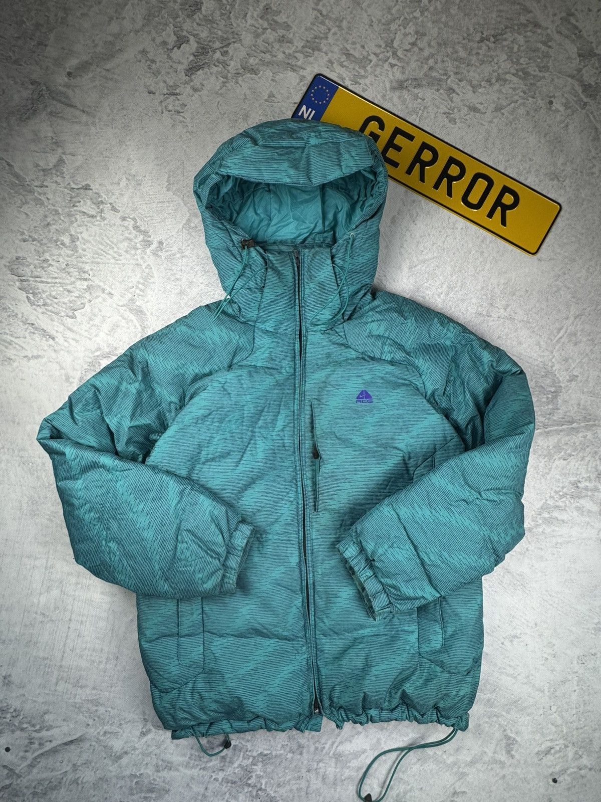 Nike × Nike ACG NIKE ACG PUFFER DOWN BASIC LOGO OVERSIZE NYLON JACKET Size US M / EU 48-50 / 2 - 2 Thumbnail