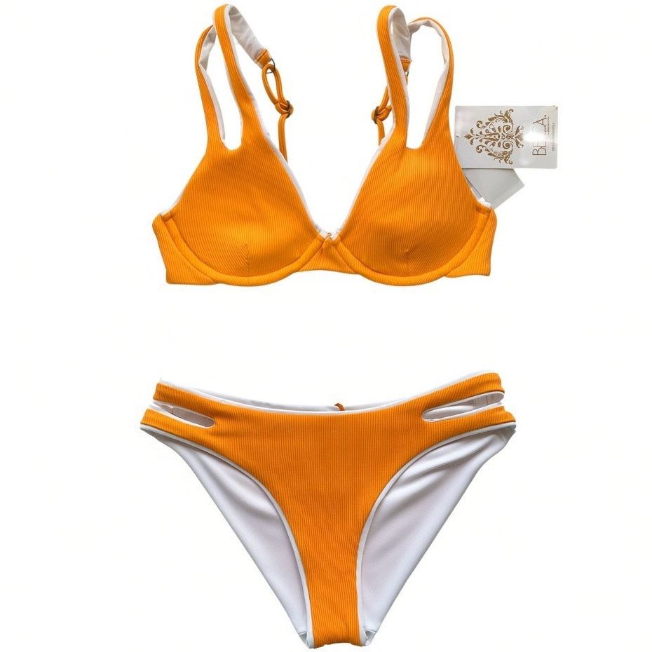 Other BECCA by Rebecca Virtue Bikini Top(S) + Botton(XS) Set Size ONE SIZE - 5 Thumbnail