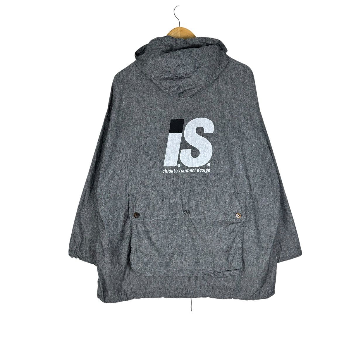 Issey Miyake 🔥80s ISSEY MIYAKE HOODIE ANORAK JACKET Size US M / EU 48-50 / 2 - 9 Thumbnail