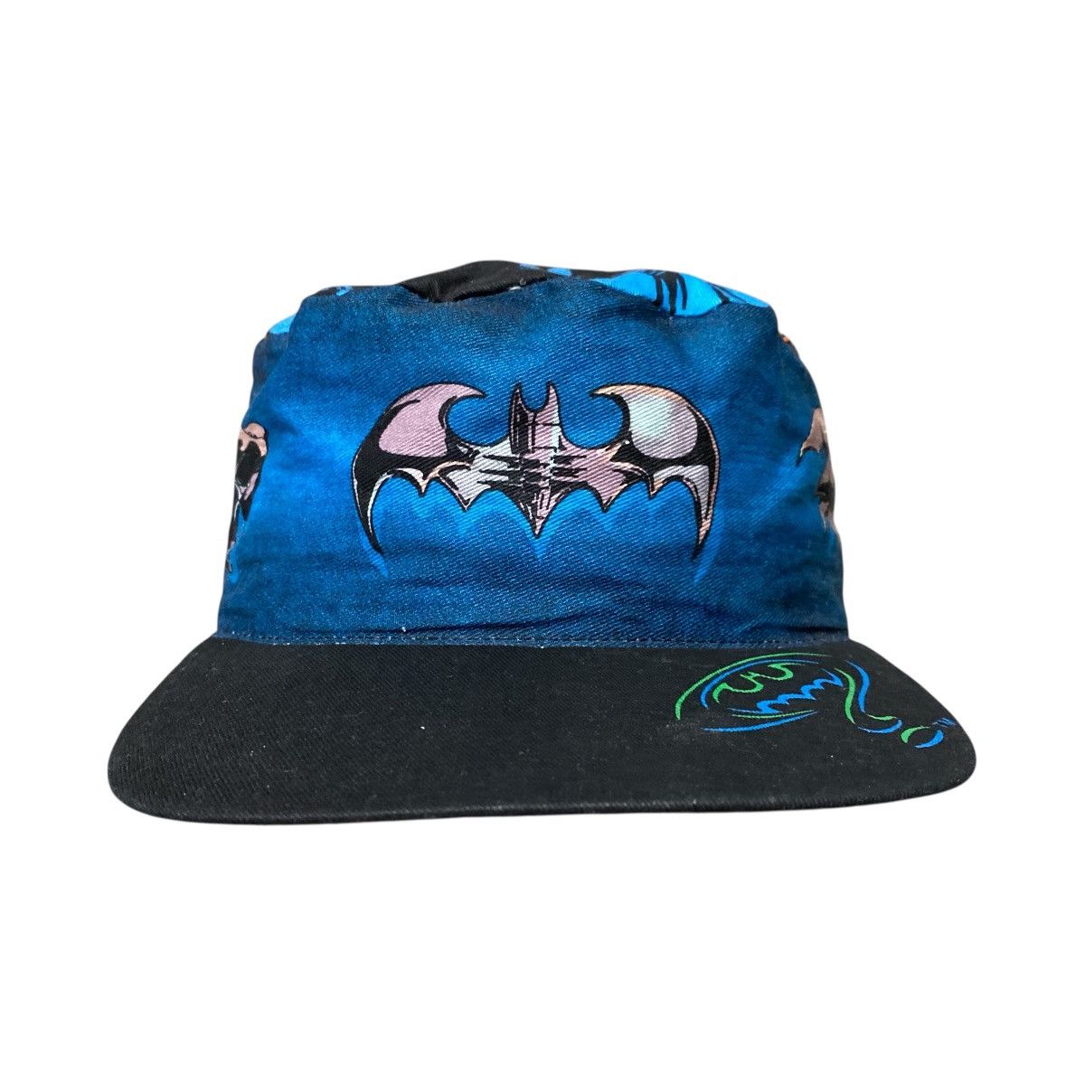 DC Comics VINTAGE 1995 DC COMICS BATMAN CAP YOUTH SIZE Size ONE SIZE - 1 Thumbnail