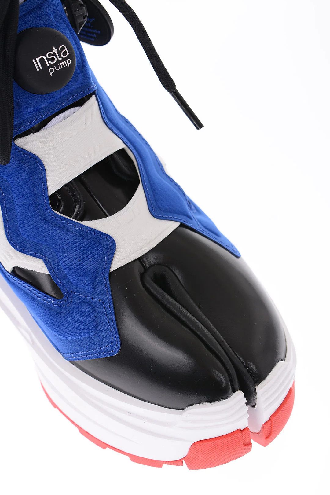 Maison Margiela og1mm0326 Leather and Fabric Boots in Multicolor Size US 7 / EU 40 - 3 Thumbnail