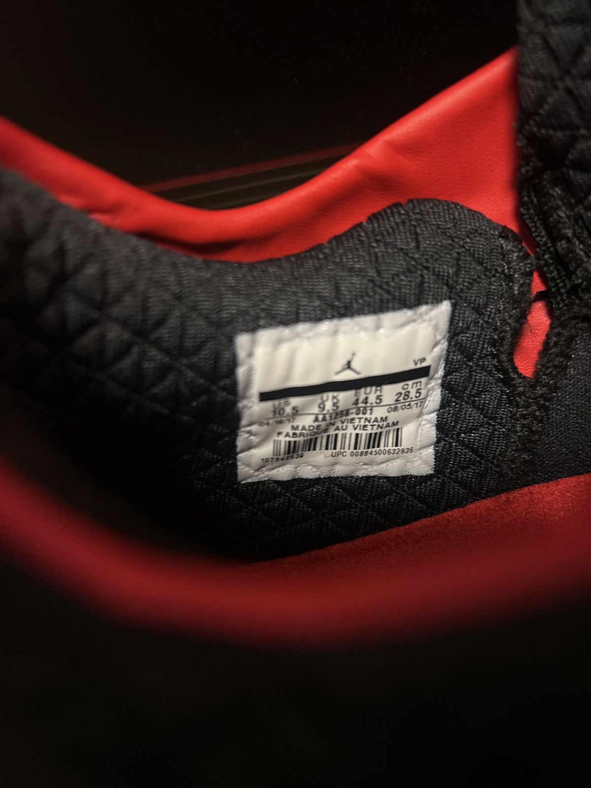 Jordan Brand Jordan 32 Black University red Size US 10.5 / EU 43-44 - 6 Thumbnail
