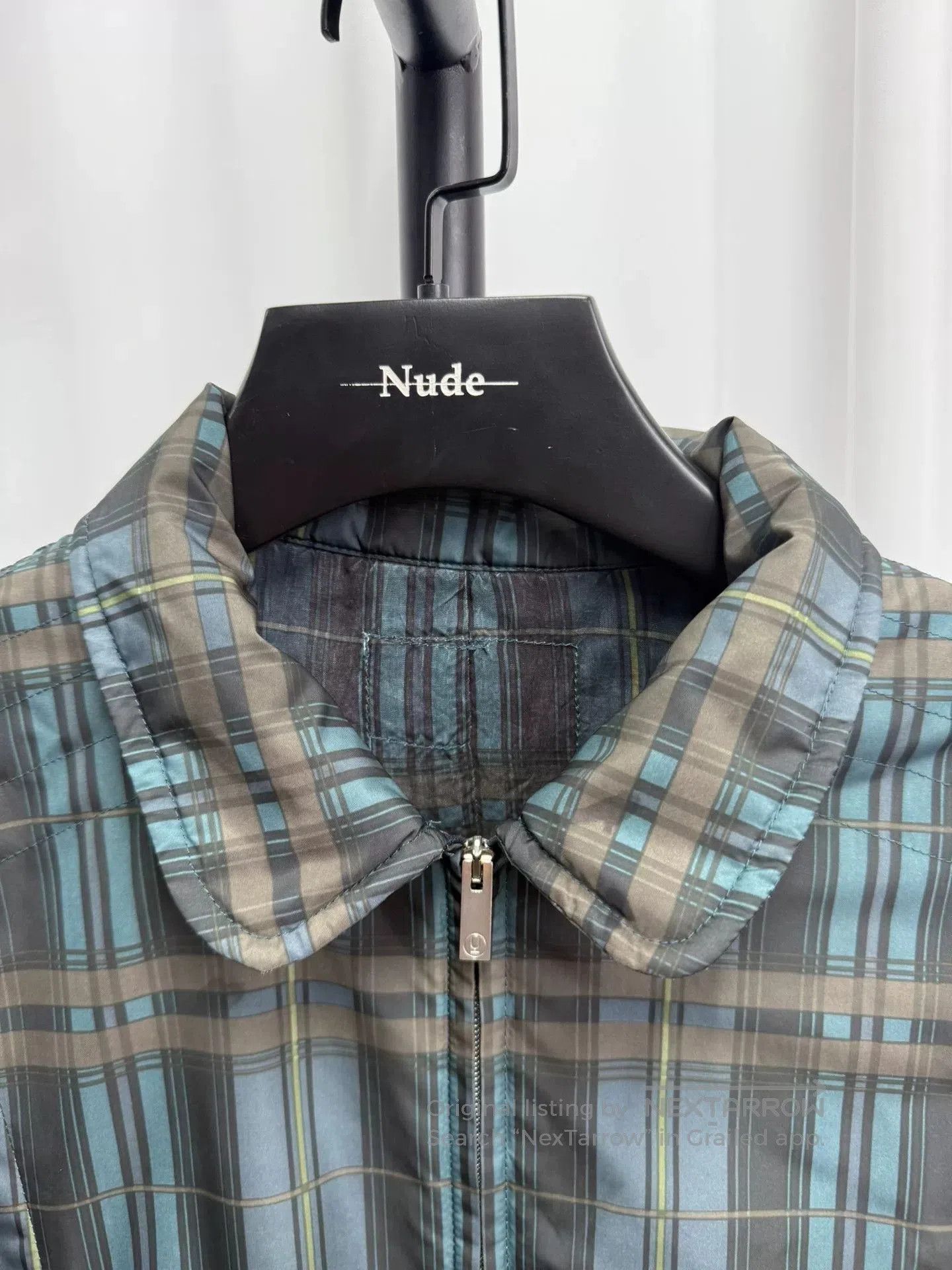 Comme des Garcons Homme Plus plaid cotton jacket in size large. Size US L / EU 52-54 / 3 - 3 Thumbnail
