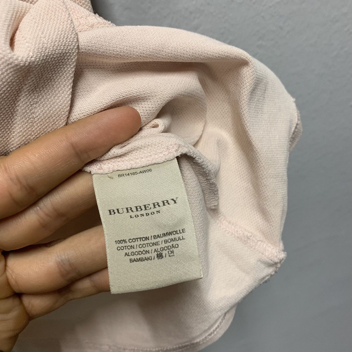 Burberry VINTAGE BURBERRY POLO TEE SHIRT Size M / US 6-8 / IT 42-44 - 4 Thumbnail