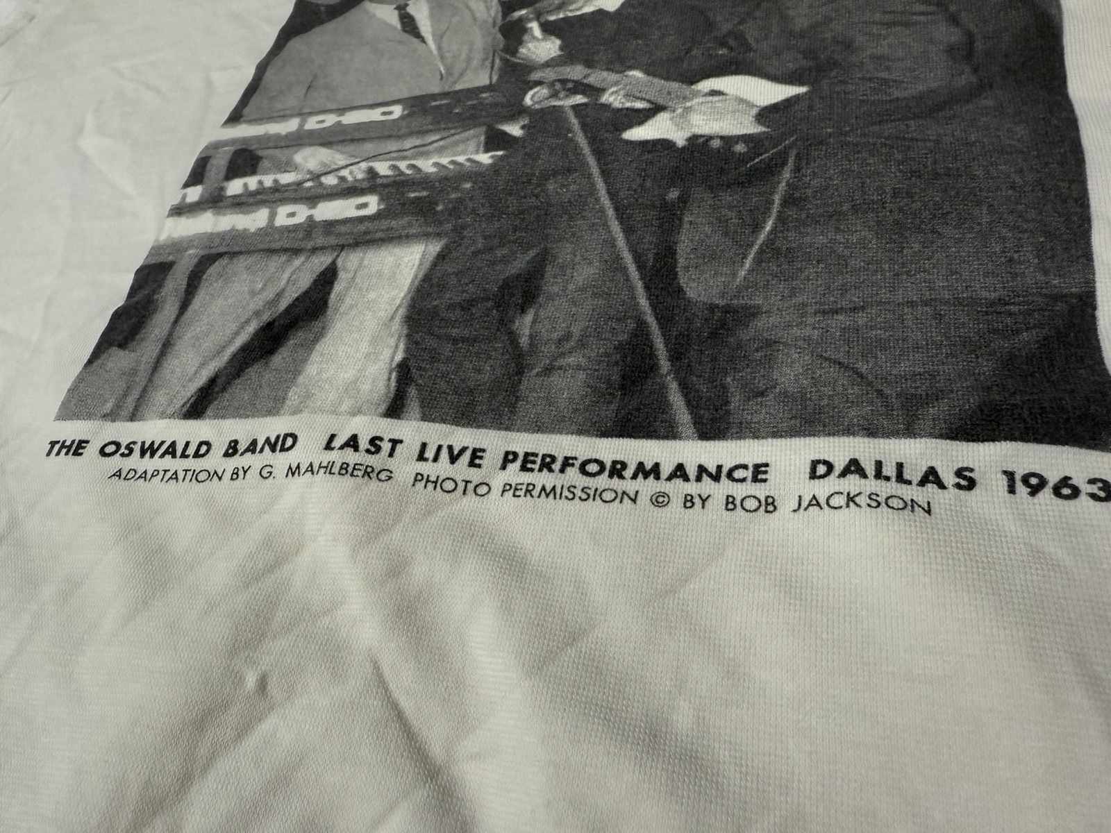 Band Tees × Vintage Vintage 90s The Oswald Band Last GigT Shirt Size US XL / EU 56 / 4 - 7 Thumbnail