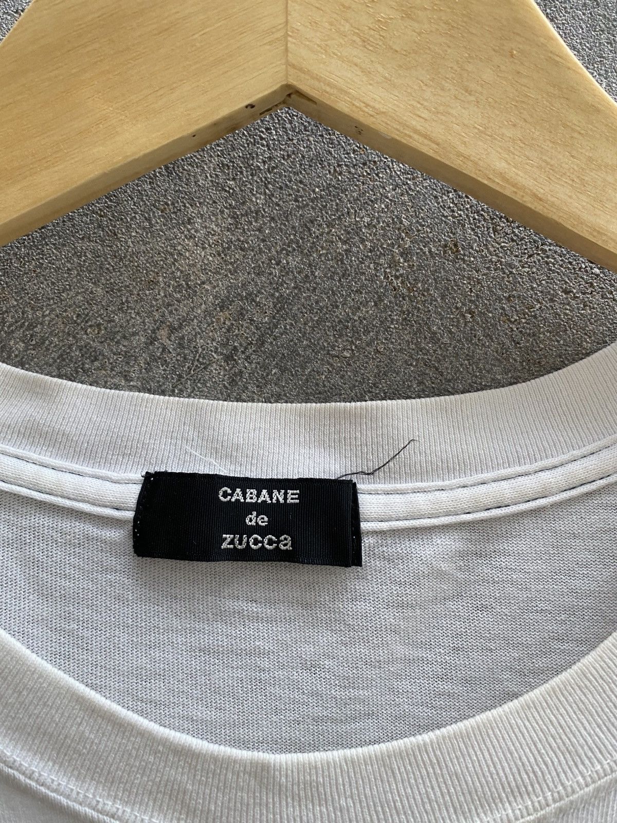 CABANE de ZUCCa × Issey Miyake AW2012-13 METSA CABANE DE ZUCCA, Issey Miyake tshirt white Size US M / EU 48-50 / 2 - 5 Thumbnail