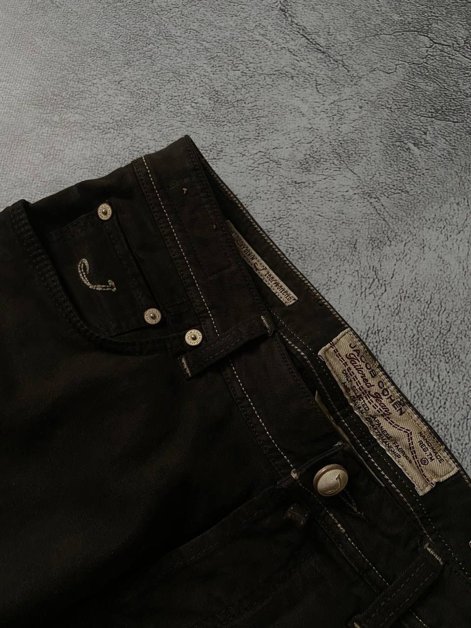 Jacob Cohen Jacob Cohen Style 688 Brown Denim Jeans Men’s Size US 33 - 7 Thumbnail