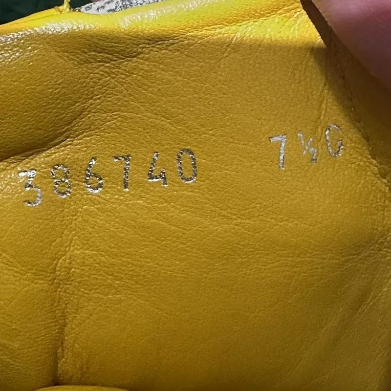 Gucci Gucci GG Monogram Supreme Yellow Sneakers Size US 8 / EU 41 - 3 Thumbnail