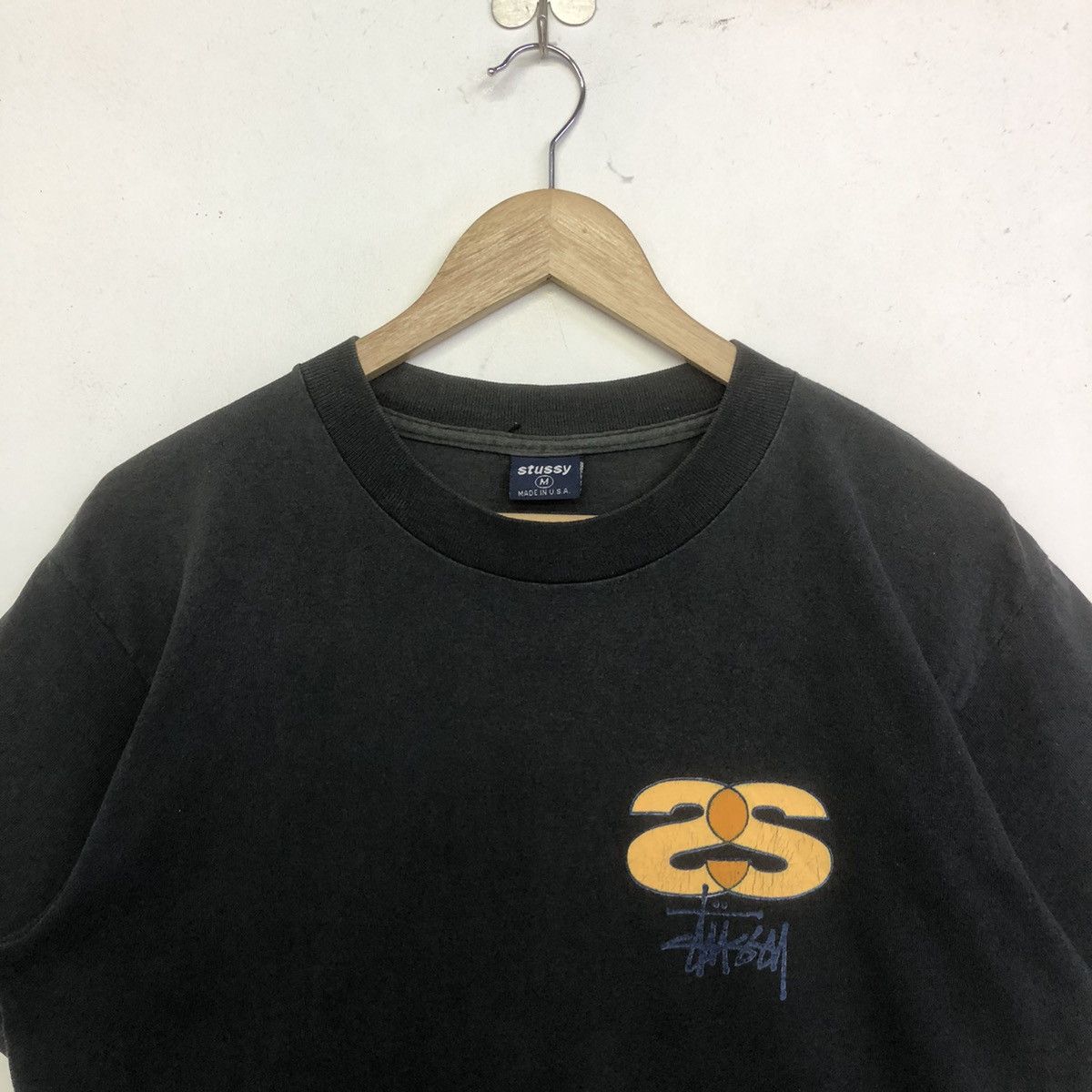 Stussy VINTAGE STUSSY SPELLOUT MOTION TSHIRT Size US M / EU 48-50 / 2 - 4 Thumbnail