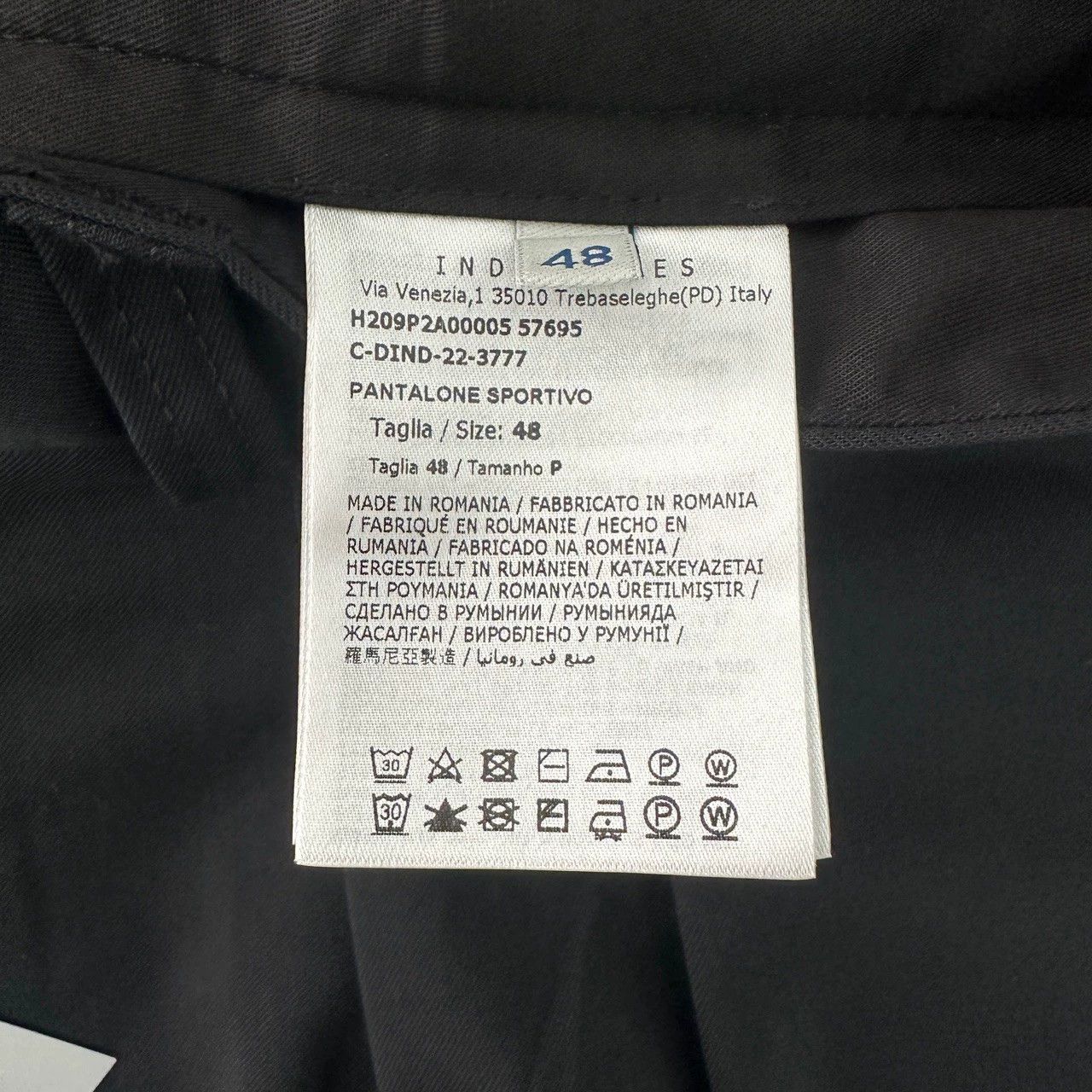 Moncler Moncler Black Straight-Leg Dress Pants Size US 32 / EU 48 - 3 Thumbnail