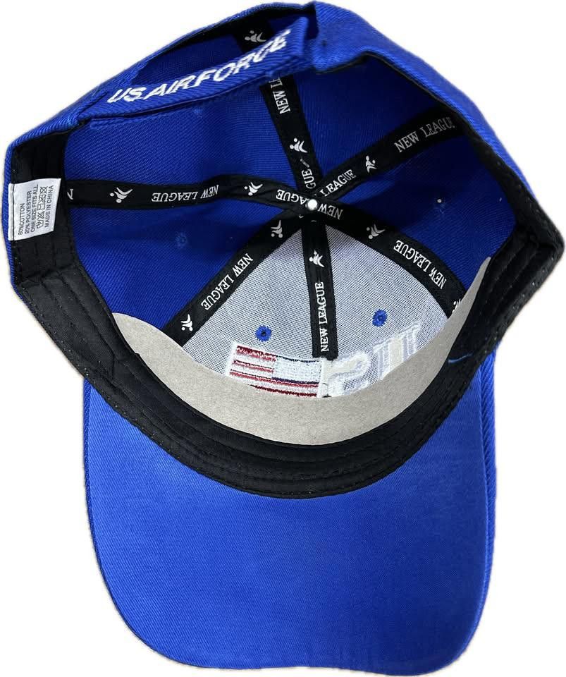Designer US AIR FORCE Embroidered Cap Dad Hat Royal Size ONE SIZE - 2 Thumbnail