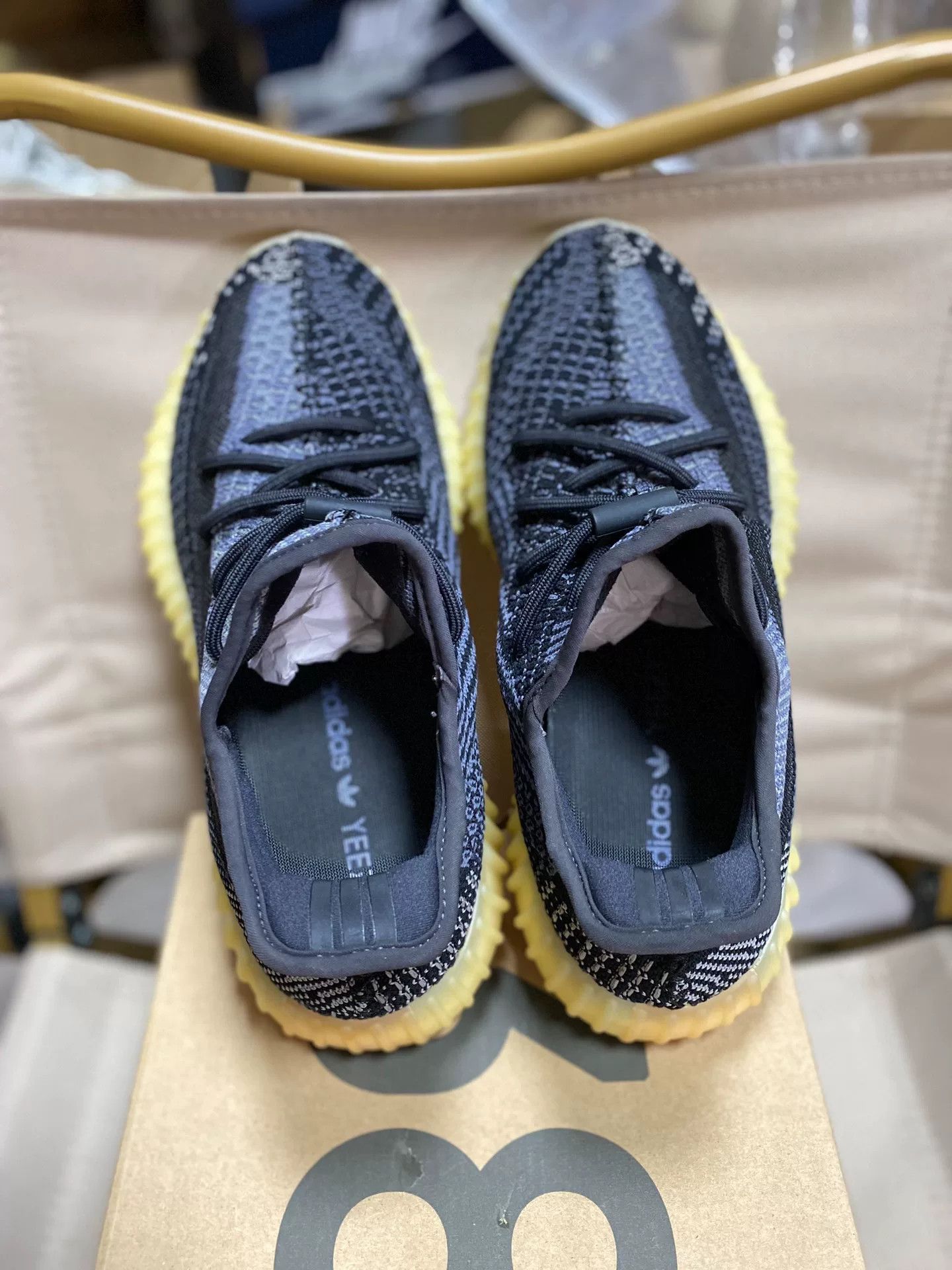 Adidas Adidas YEEZY350 Black Lowtop Sneakers 41 Men Size US 8.5 / EU 41-42 - 1 Thumbnail