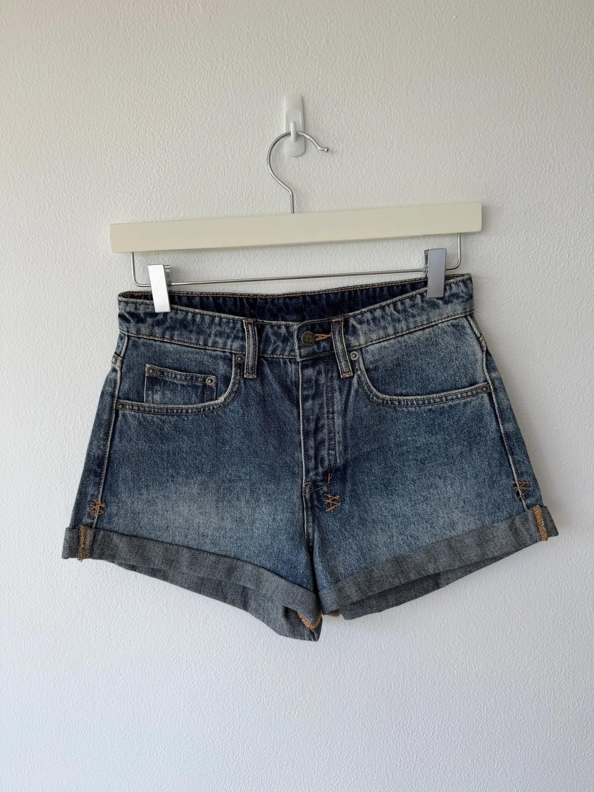 Ksubi new ksubi womens denim rollin out shorts haven blue 26 8 Size 26" / US 2 / IT 38 - 1 Thumbnail