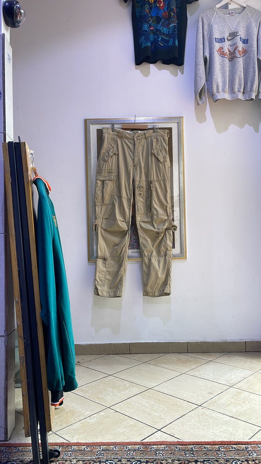 Polo Ralph Lauren Vintage Polo Ralph Lauren Cargo Pants Multi Pocket 90s Size US 36 / EU 52 - 4 Thumbnail