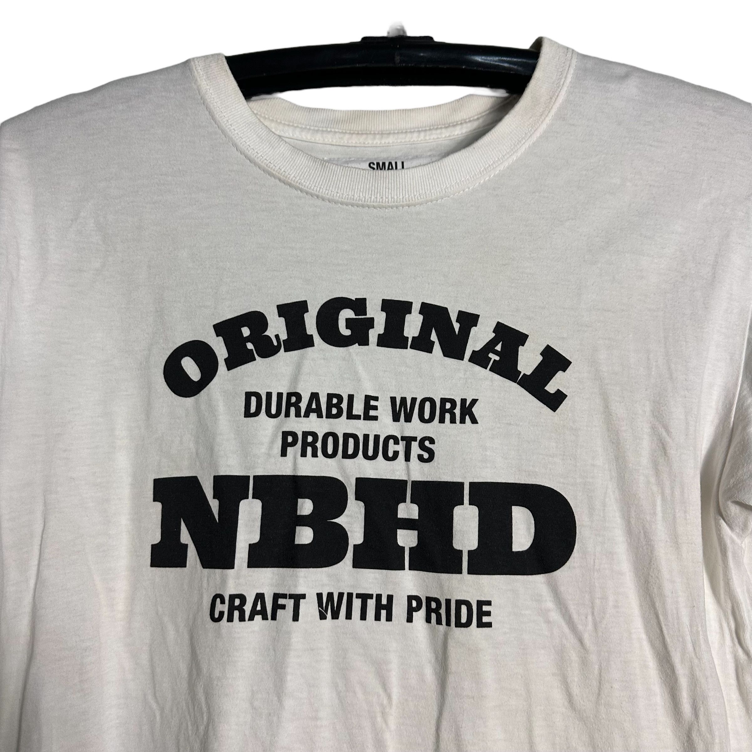 Neighborhood 🔥RARE🔥Vintage Neighborhood NBHD Spell Out T-shirt Size US S / EU 44-46 / 1 - 2 Thumbnail