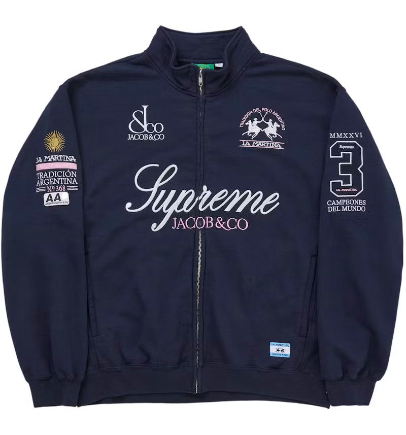 Jacob & Co. × Supreme Supreme x La Martina x Jacob & Co Zip Up