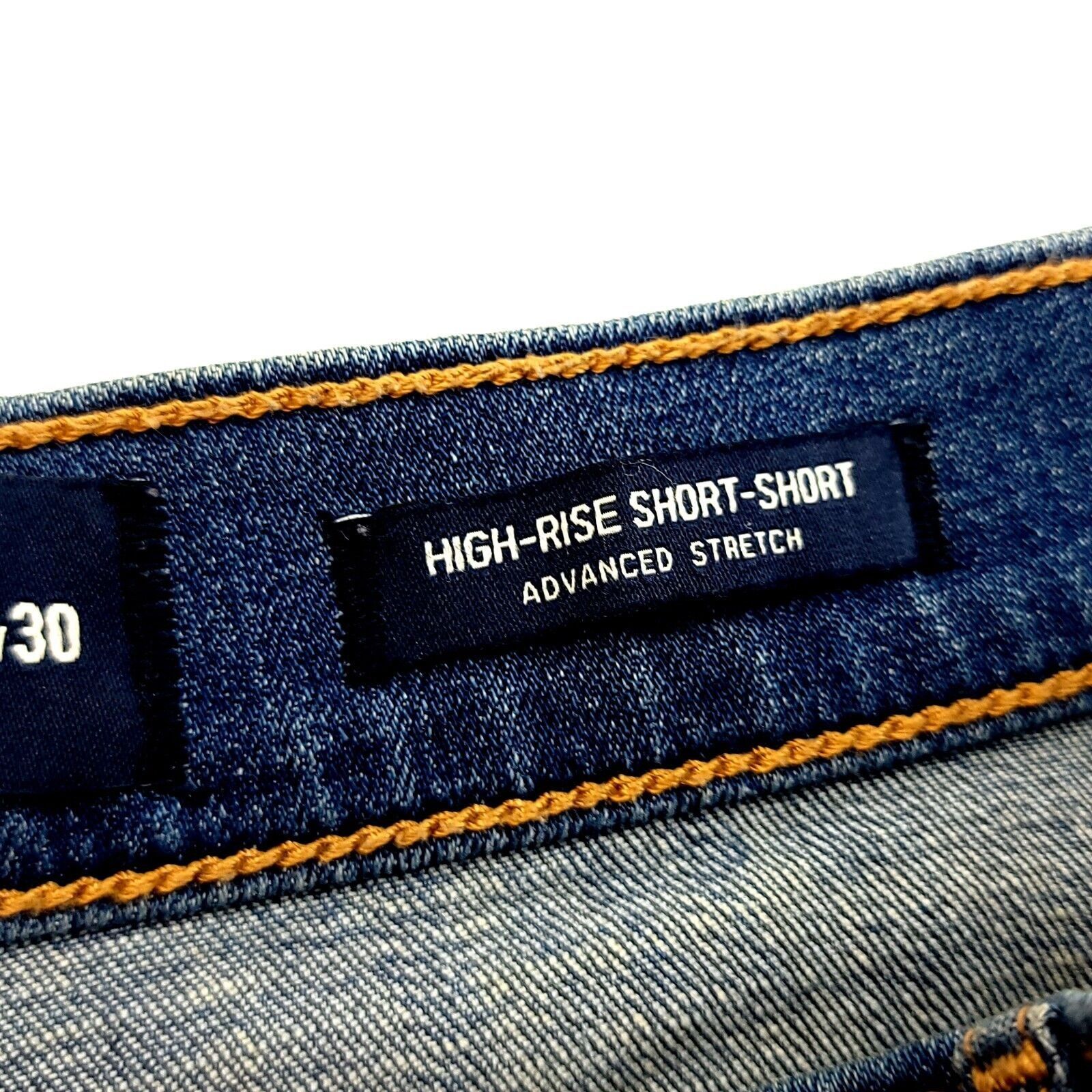 Hollister Hollister High Rise Short Advanced Stretch Denim Distressed Size 30" / US 8 / IT 44 - 8 Thumbnail
