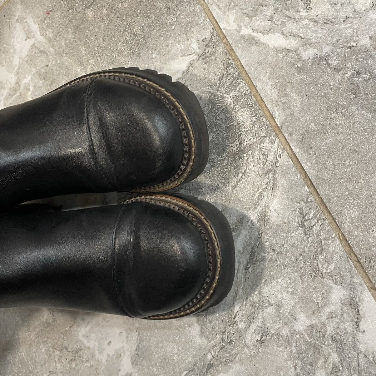 Chloe × See by Chloe 38 SEE BY CHLOE LEATHER HEELS SHOES BOOTS platform high old Size US 8 / IT 38 - 11 Thumbnail