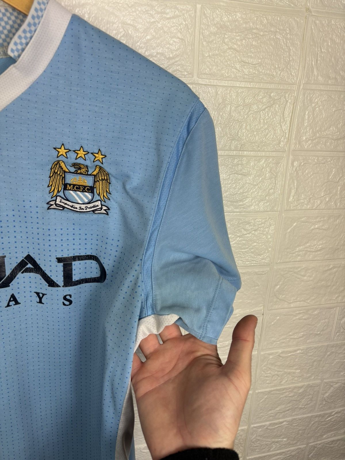 Umbro MANCHESTER CITY #21 SILVA 2011/2012 FOOTBALL SHIRT JERSEY Size US M / EU 48-50 / 2 - 6 Thumbnail