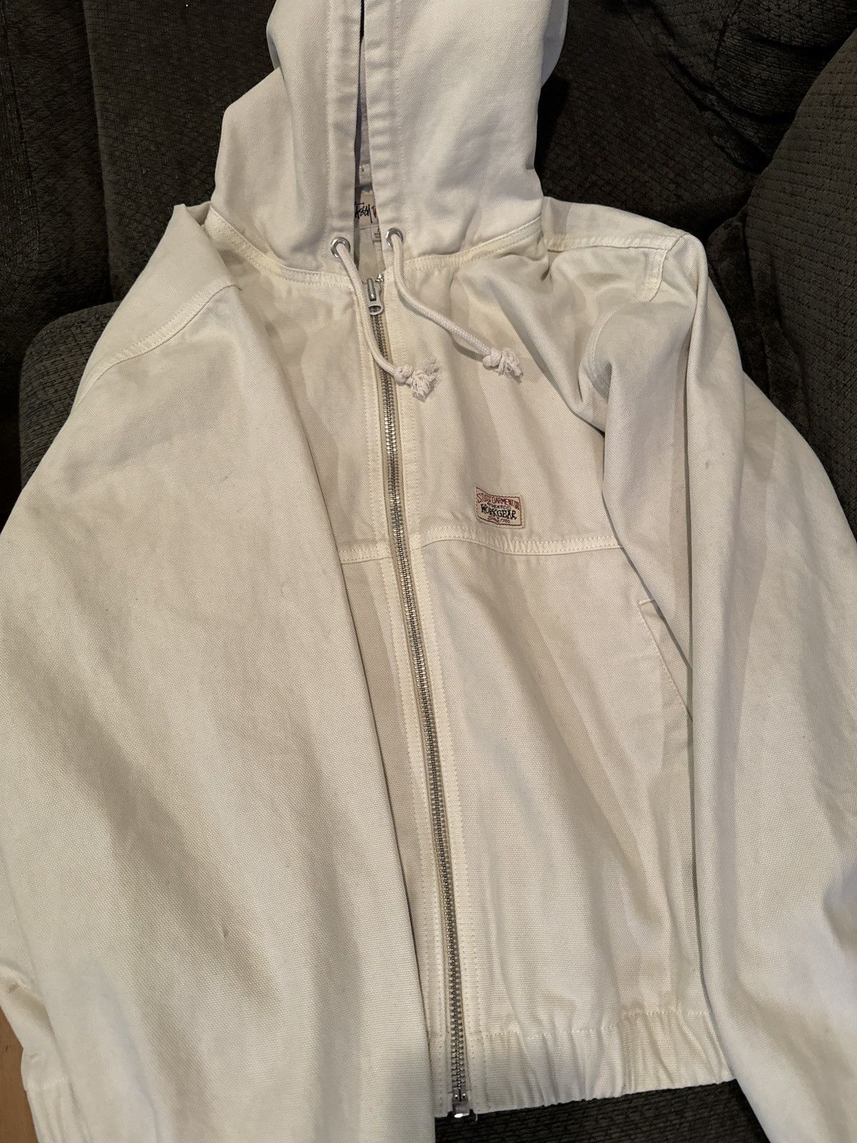 image of Stussy Quality Workgear in Cream, Men's (Size Medium)