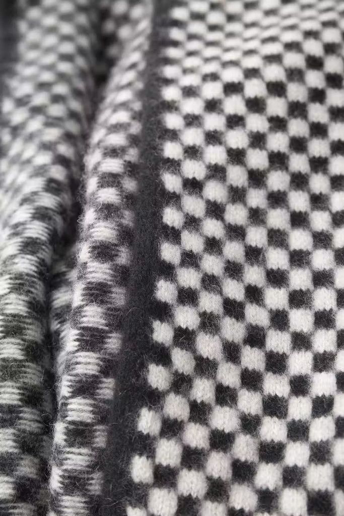 The Elder Statesman Checkered cashmere cardigan Size US XS / EU 42 / 0 - 5 Thumbnail