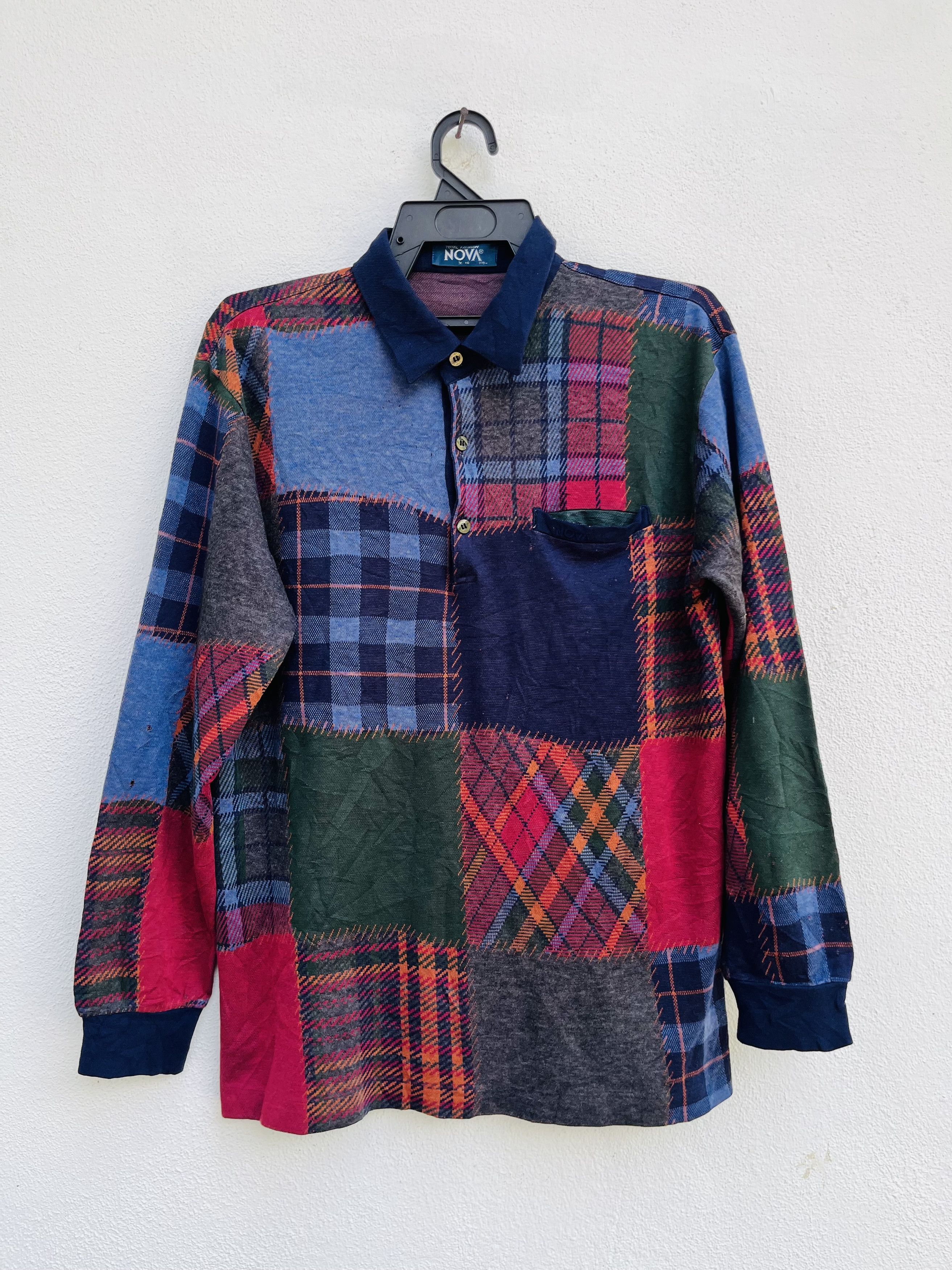Japanese Brand Vintage Nova Multicolour Japanese Designer Fashion Style Size US M / EU 48-50 / 2 - 1 Thumbnail
