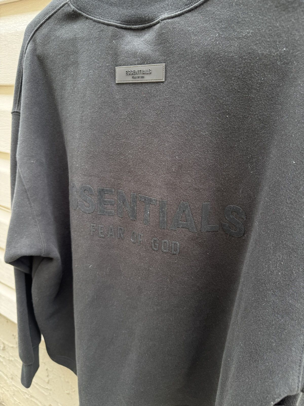 Fear of God Fear of God Essentials Relaxed Crewneck Black Stretch limo Size US XS / EU 42 / 0 - 2 Thumbnail