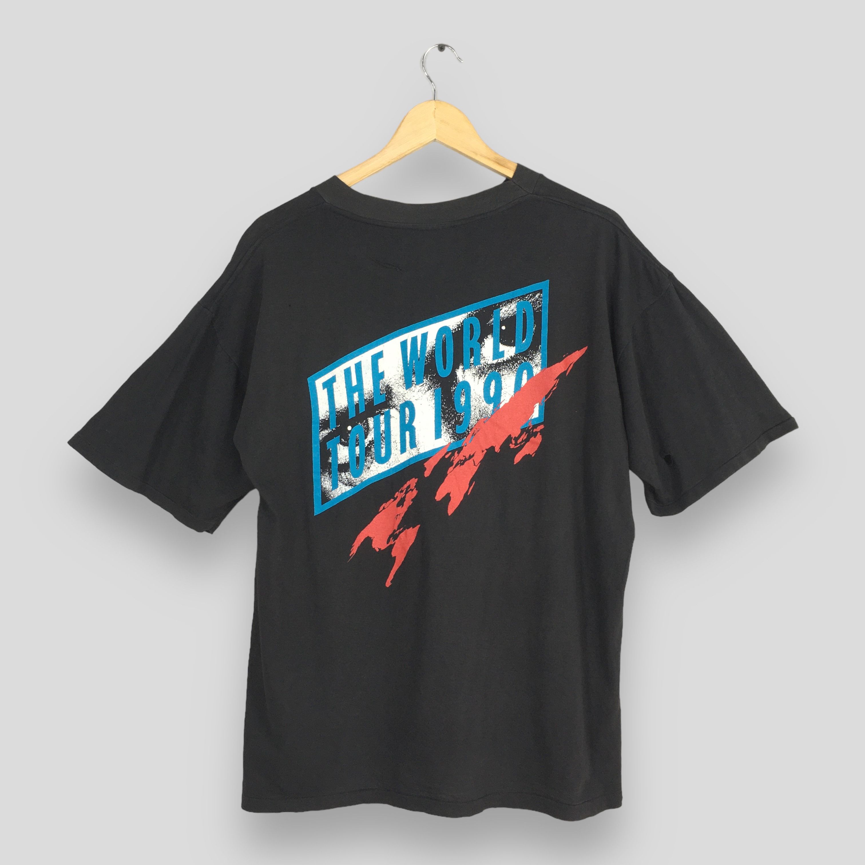 Band Tees × Vintage 90s David Bowie English Singer Sound Vision Tshirt XLarge Size US XL / EU 56 / 4 - 8 Thumbnail