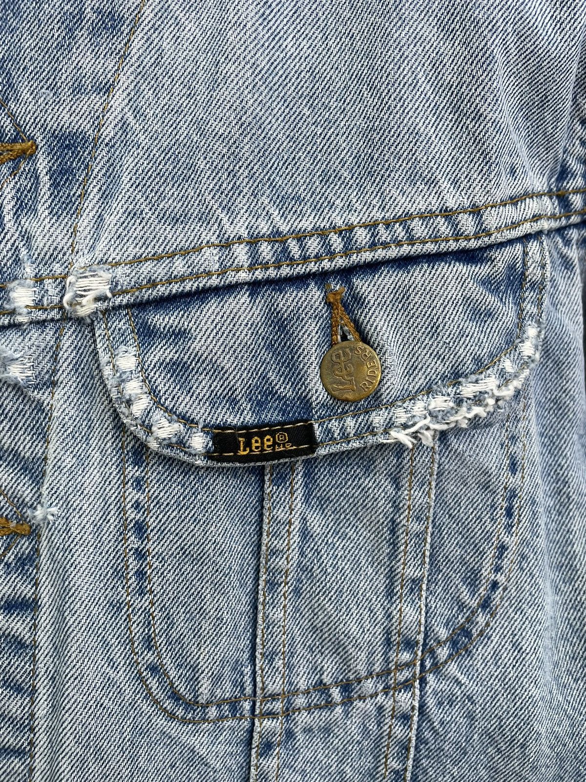 Lee Lee Classic Washed faded Jacket Oversized Vintage 90s Size US L / EU 52-54 / 3 - 5 Thumbnail
