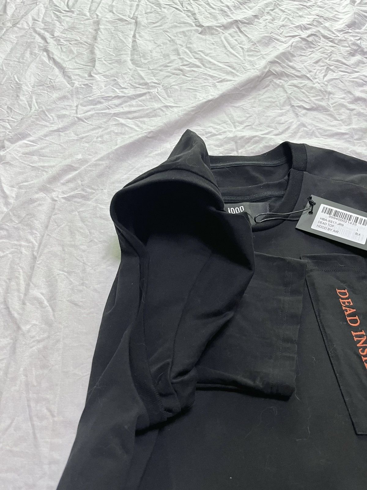 Hood By Air Hood by air hba 17ss 2in1 “DEAD INSIDE”slogan t-shirt Size US L / EU 52-54 / 3 - 3 Thumbnail