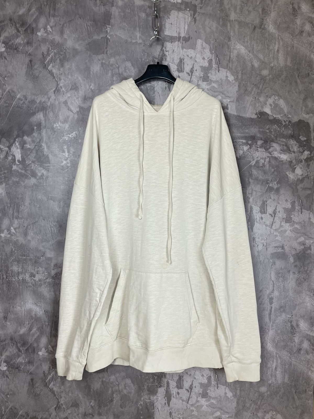 Allsaints Allsaints Oversized Fit Sand/Beige Avant Garde Y2K Hoodie Size US L / EU 52-54 / 3 - 1 Thumbnail