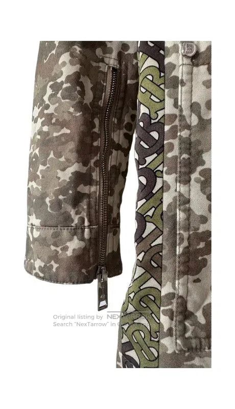 Burberry Burberry Canvas Camouflage Long Sleeve Jacket. Size US M / EU 48-50 / 2 - 6 Thumbnail
