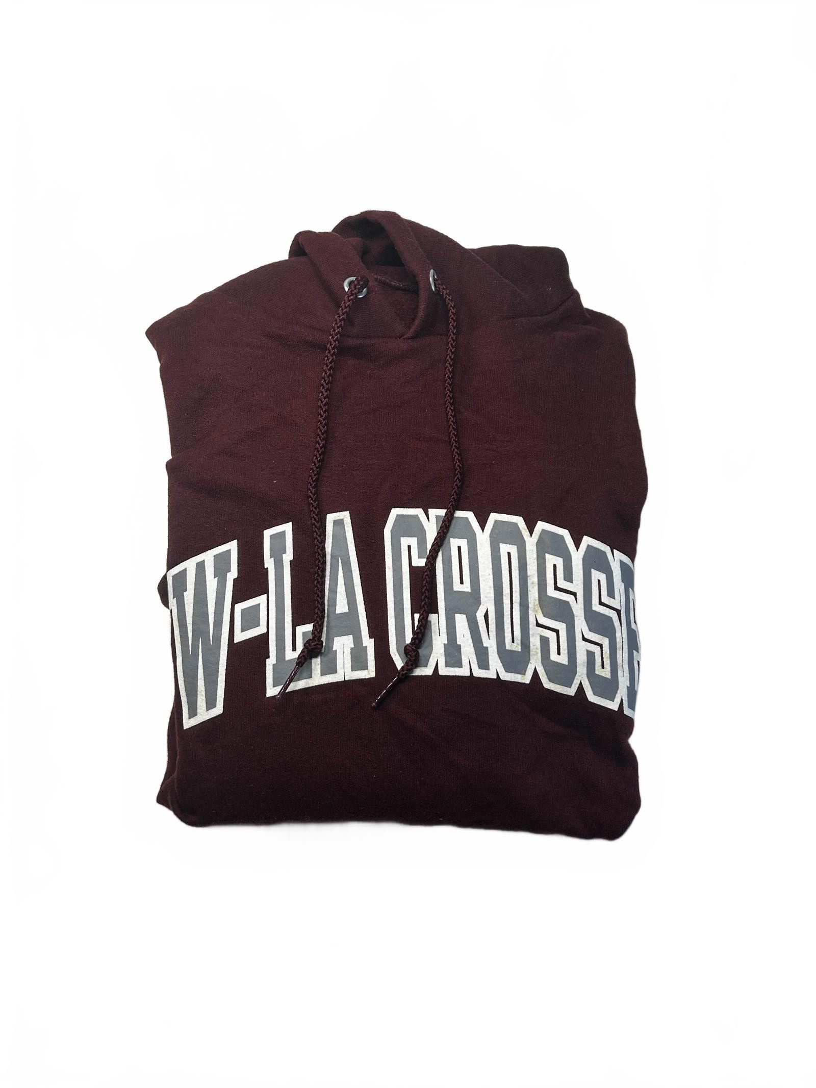 Champion Vintage Champion UW-La Crosse Hoodie Medium Maroon Size US M / EU 48-50 / 2 - 5 Thumbnail